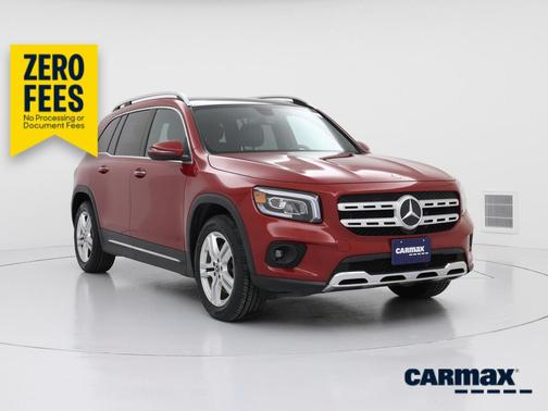 Red 2021 Mercedes-Benz GLB 250