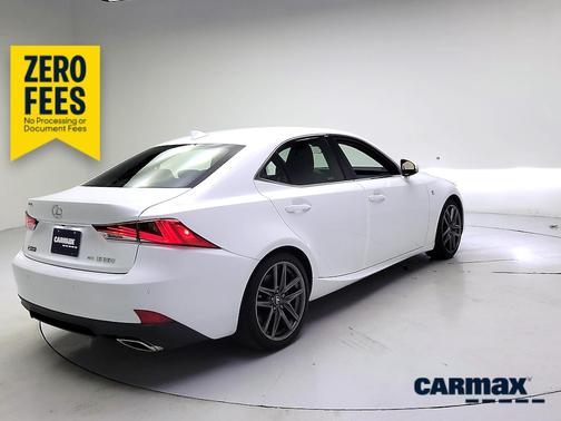 White 2020 Lexus IS 350 F-Sport