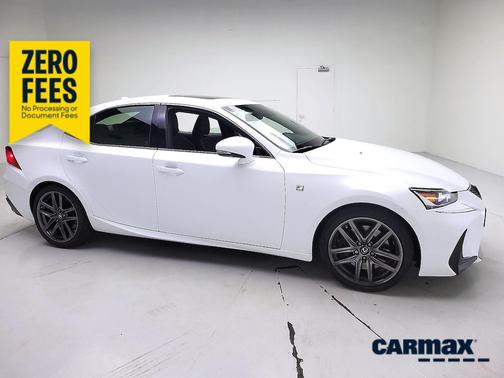 White 2020 Lexus IS 350 F-Sport