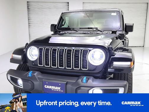 Black 2024 Jeep Wrangler 4xe Sahara