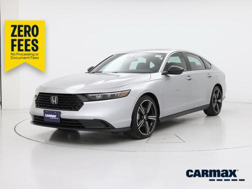 Silver 2024 Honda Accord Hybrid Sport