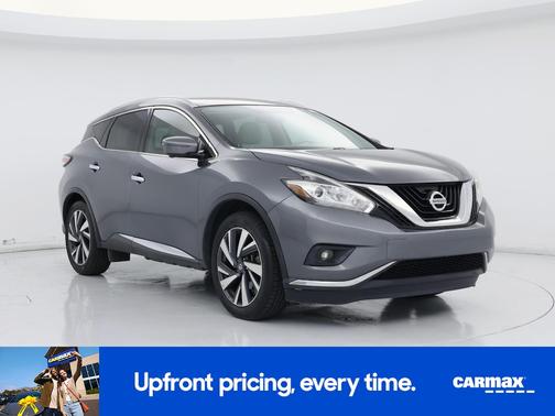 Gray 2017 Nissan Murano Platinum