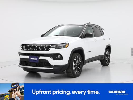 White 2023 Jeep Compass Limited