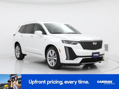 White 2023 Cadillac XT6 Premium Luxury