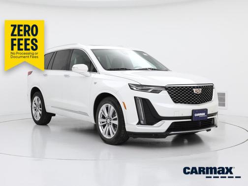 White 2023 Cadillac XT6 Premium Luxury