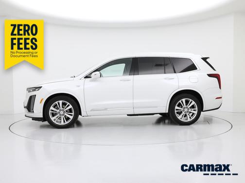 White 2023 Cadillac XT6 Premium Luxury