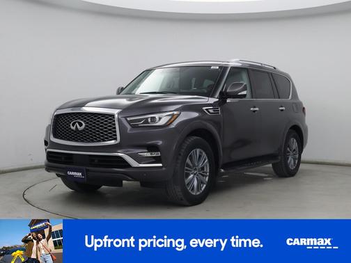 Gray 2024 INFINITI QX80 Luxe