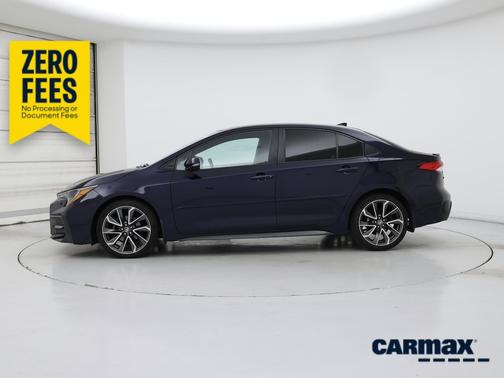 Blue 2021 Toyota Corolla SE