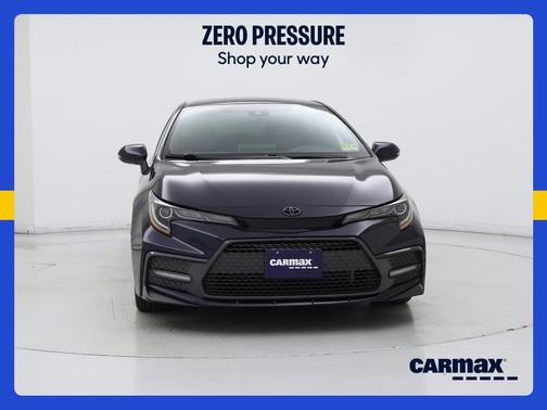 Blue 2021 Toyota Corolla SE