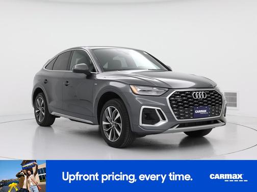 Gray 2022 Audi Q5 Sportback S-Line Premium