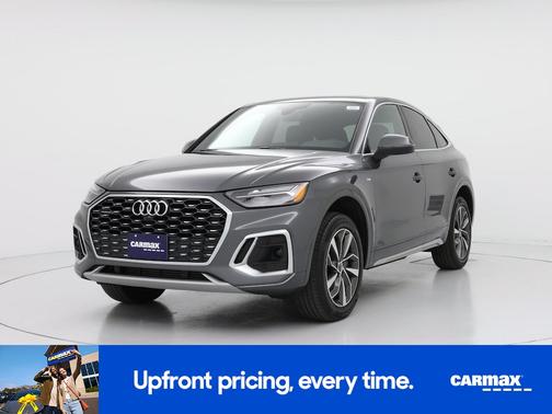 Gray 2022 Audi Q5 Sportback S-Line Premium