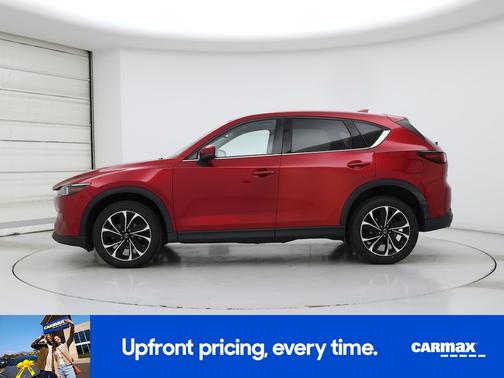 Red 2022 Mazda CX-5 2.5 S Premium Package