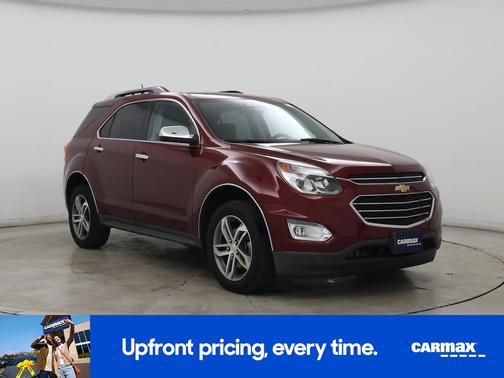 Red 2017 Chevrolet Equinox Premier