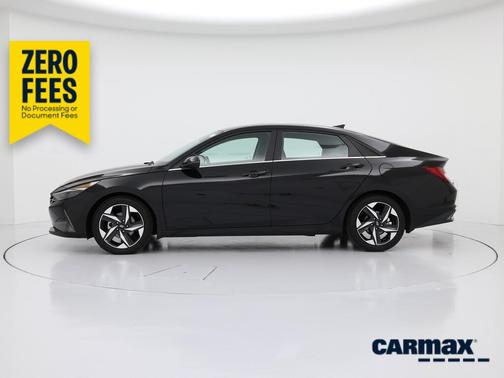 Black 2023 Hyundai ELANTRA Limited