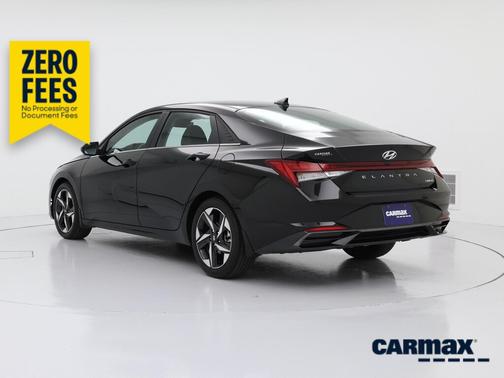 Black 2023 Hyundai ELANTRA Limited