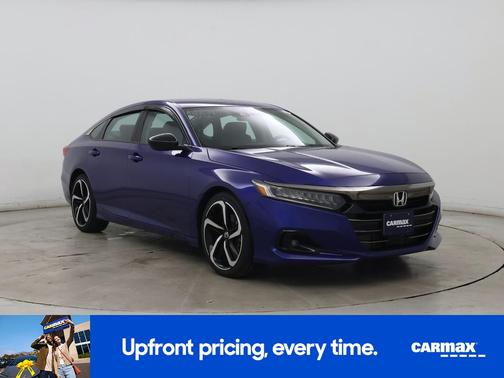 Blue 2022 Honda Accord Sport SE