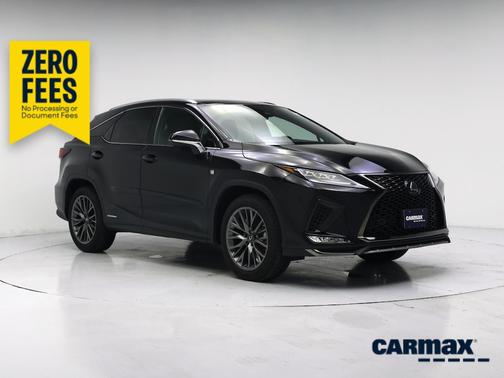 Black 2020 Lexus RX 450h Performance