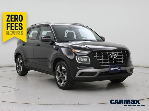 Black 2022 Hyundai VENUE SEL