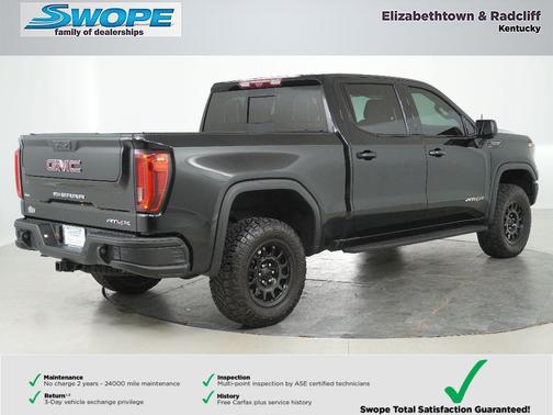 Onyx Black 2024 GMC Sierra 1500 AT4X