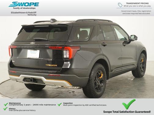 AGATE BLACK METALLIC 2026 Ford Explorer Tremor