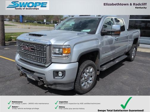 Quicksilver Metallic 2018 GMC Sierra 2500 Denali