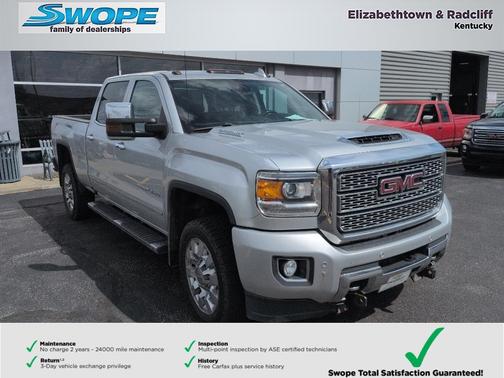 Quicksilver Metallic 2018 GMC Sierra 2500 Denali