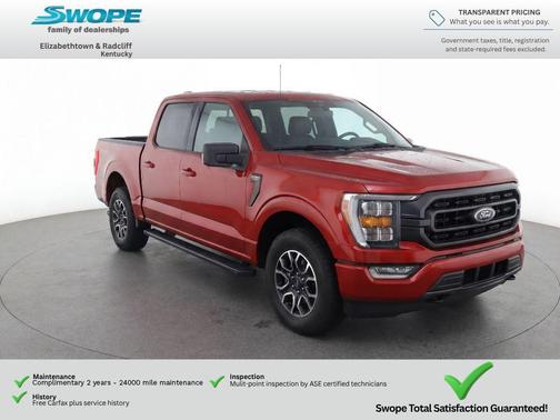 RAPID RED MET TINTED CC 2022 Ford F-150 XLT