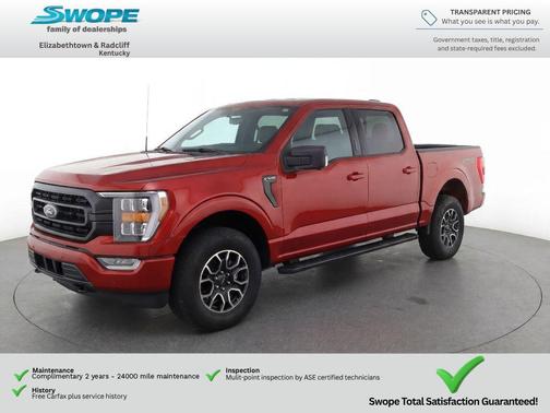 RAPID RED MET TINTED CC 2022 Ford F-150 XLT
