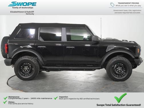 SHADOW BLACK 2023 Ford Bronco BASE