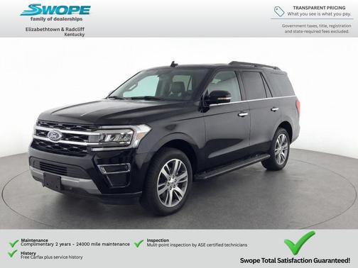 AGATE BLACK METALLIC 2024 Ford Expedition Limited