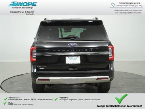 AGATE BLACK METALLIC 2024 Ford Expedition Limited