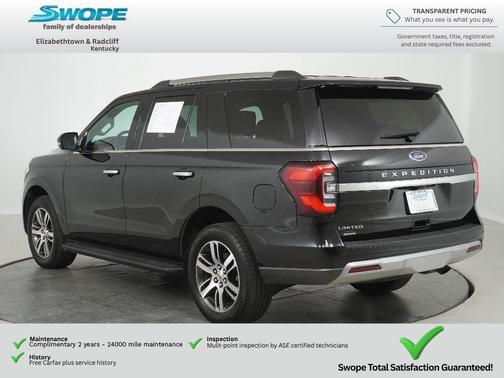AGATE BLACK METALLIC 2024 Ford Expedition Limited