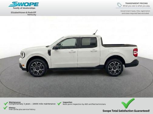 SPACE WHITE METALLIC 2025 Ford Maverick Lariat