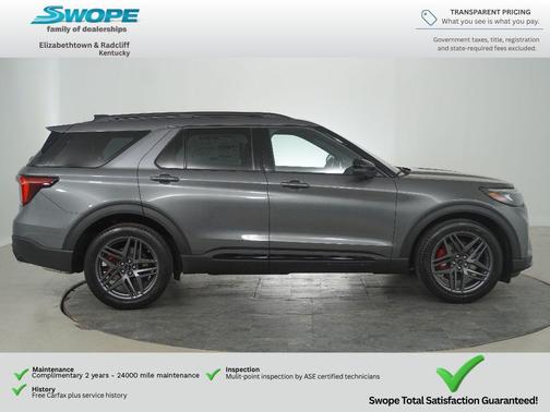 CARBONIZED GRAY METALLIC 2026 Ford Explorer ST