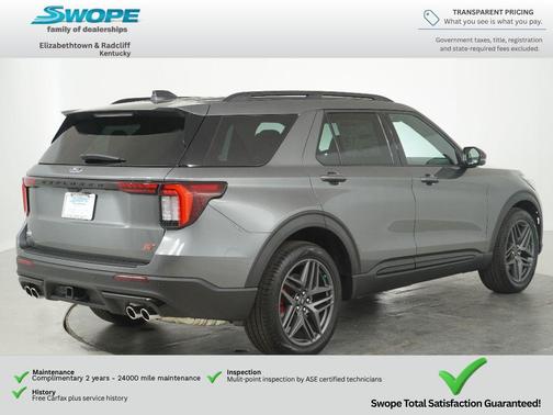CARBONIZED GRAY METALLIC 2026 Ford Explorer ST