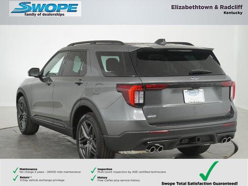 Carbonized Gray Metallic 2026 Ford Explorer ST