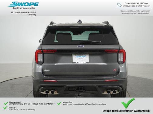 CARBONIZED GRAY METALLIC 2026 Ford Explorer ST