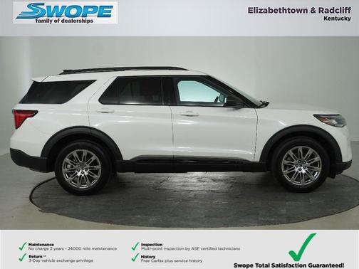 STAR WHITE MET TRI-COAT 2026 Ford Explorer Active