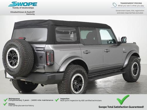CARBONIZED GRAY METALLIC 2023 Ford Bronco Outer Banks