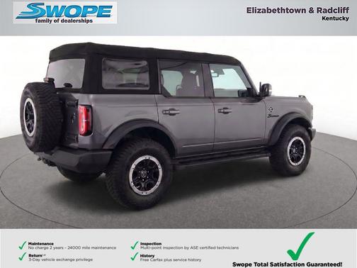 CARBONIZED GRAY METALLIC 2023 Ford Bronco Outer Banks