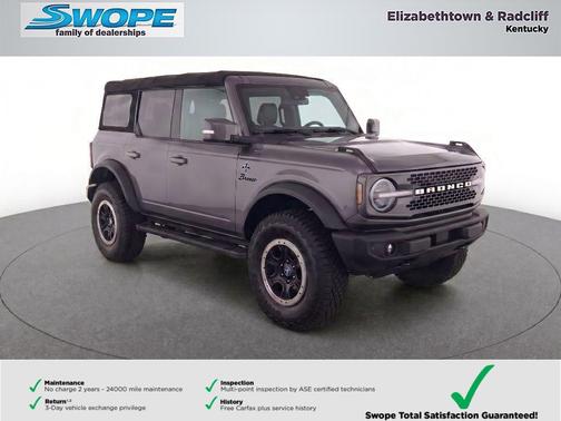 CARBONIZED GRAY METALLIC 2023 Ford Bronco Outer Banks