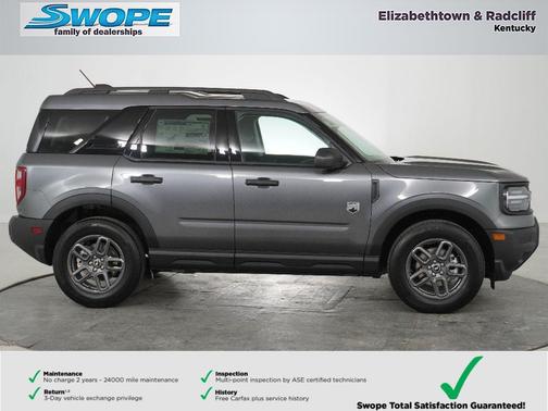 CARBONIZED GRAY METALLIC 2026 Ford Bronco Sport Big Bend