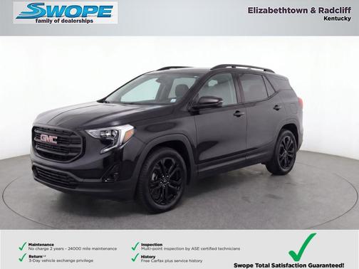Ebony Twilight Metallic 2021 GMC Terrain SLT
