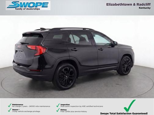 Ebony Twilight Metallic 2021 GMC Terrain SLT