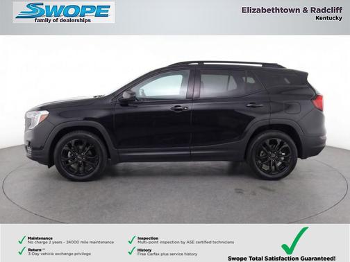 Ebony Twilight Metallic 2021 GMC Terrain SLT