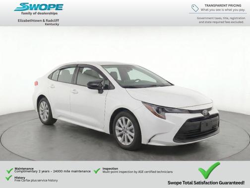 Ice Cap 2024 Toyota Corolla LE