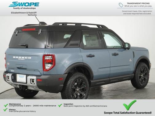 AZURE GRAY METALLIC TRI-COAT 2026 Ford Bronco Sport Outer Banks