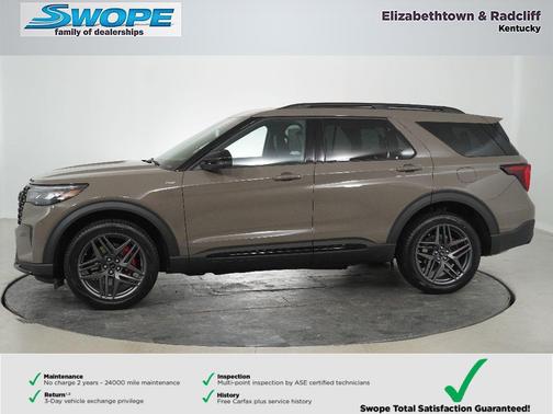 Marsh Gray 2026 Ford Explorer ST-Line