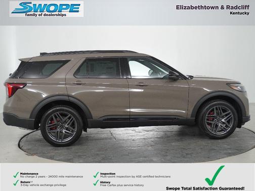 Marsh Gray 2026 Ford Explorer ST-Line