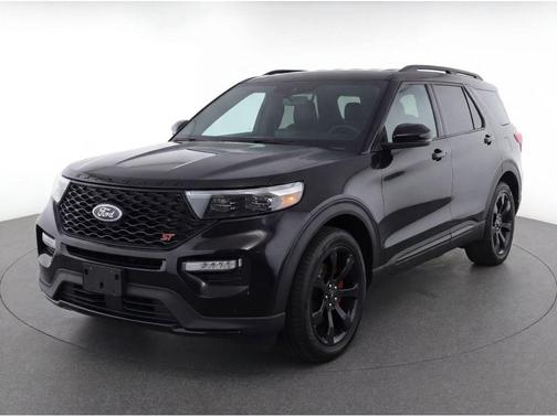 AGATE BLACK METALLIC 2023 Ford Explorer ST